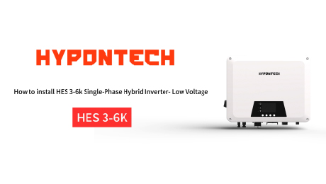 Guide d'installation de l'onduleur hybride Hypontech HES 3-6K-LV